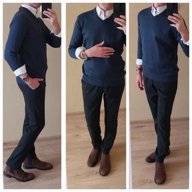 a few blue sweater looks v0 xe7662v5t0bg1