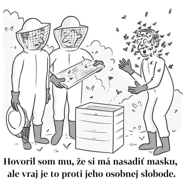Nechcel masku