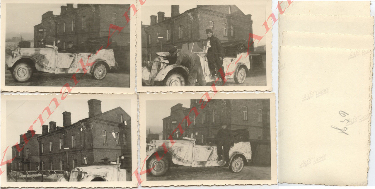 Fotos Wehrmacht Russland 1944 Auto PKW Kübel cam