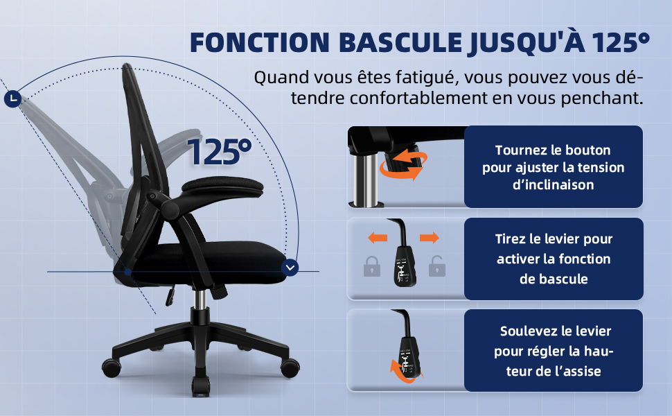 Cette chaise de bureau ergonomique à moins de 70 euros est l'allié de vos  journées en télétravail
