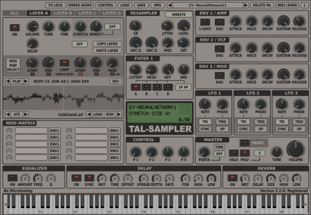 Togu Audio Line TAL Sampler 3.7.0 (x64)