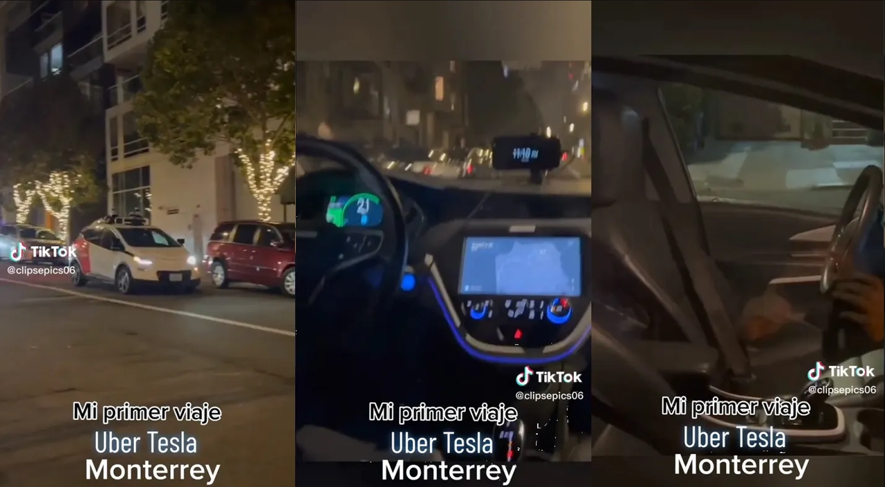 ¿Cómo es viajar en un Uber de Tesla? Hombre comparte experiencia en TikTok