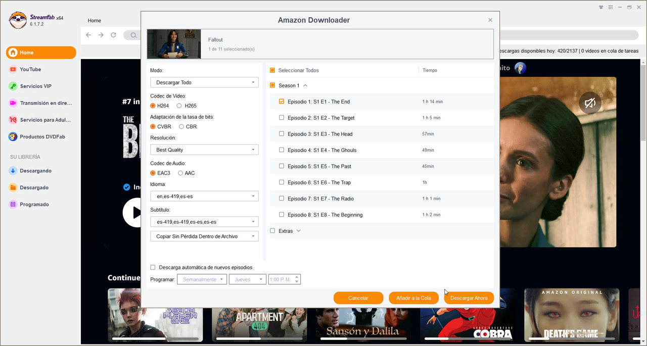 español - DVDFab StreamFab v6.1.7.2 [Portable][Español][Descarga videos de Prime Video, Netflix, Disney+ y ... 11-04-2024-12-50-36