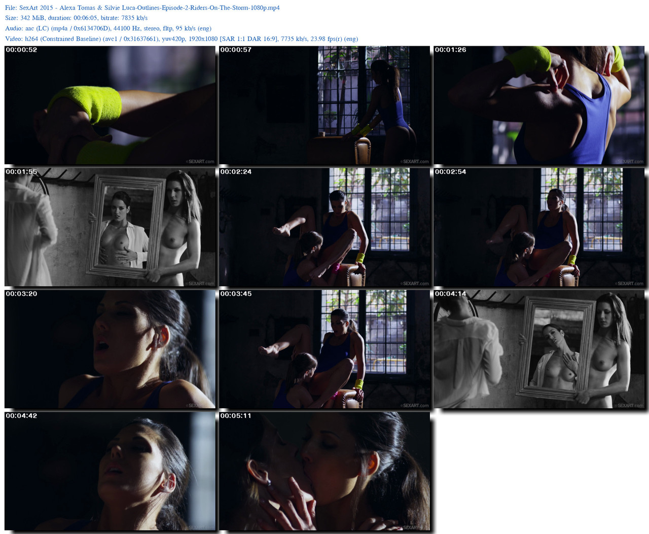 Sex Art 2015 Alexa Tomas Silvie Luca Outlines Episode 2 Riders On The Storm 1080p s