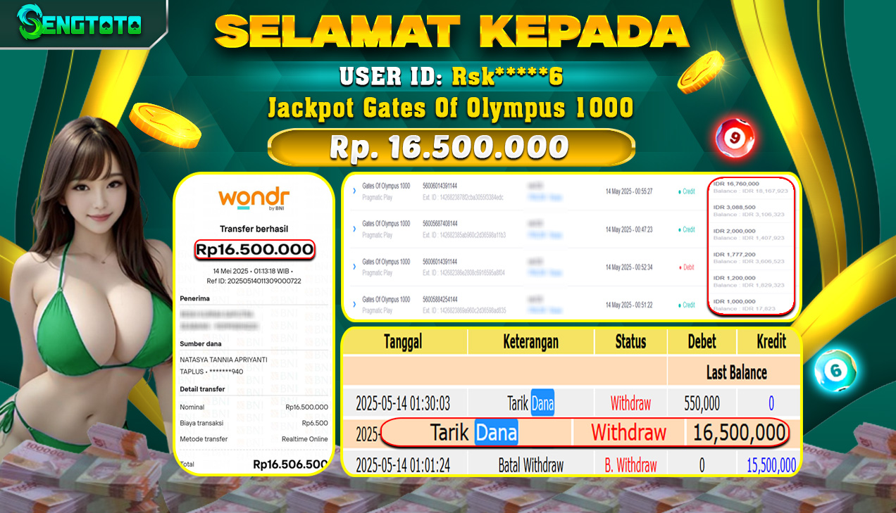 BUKTI PEMBAYARAN SLOT GATES OF OLYMPUS 1000