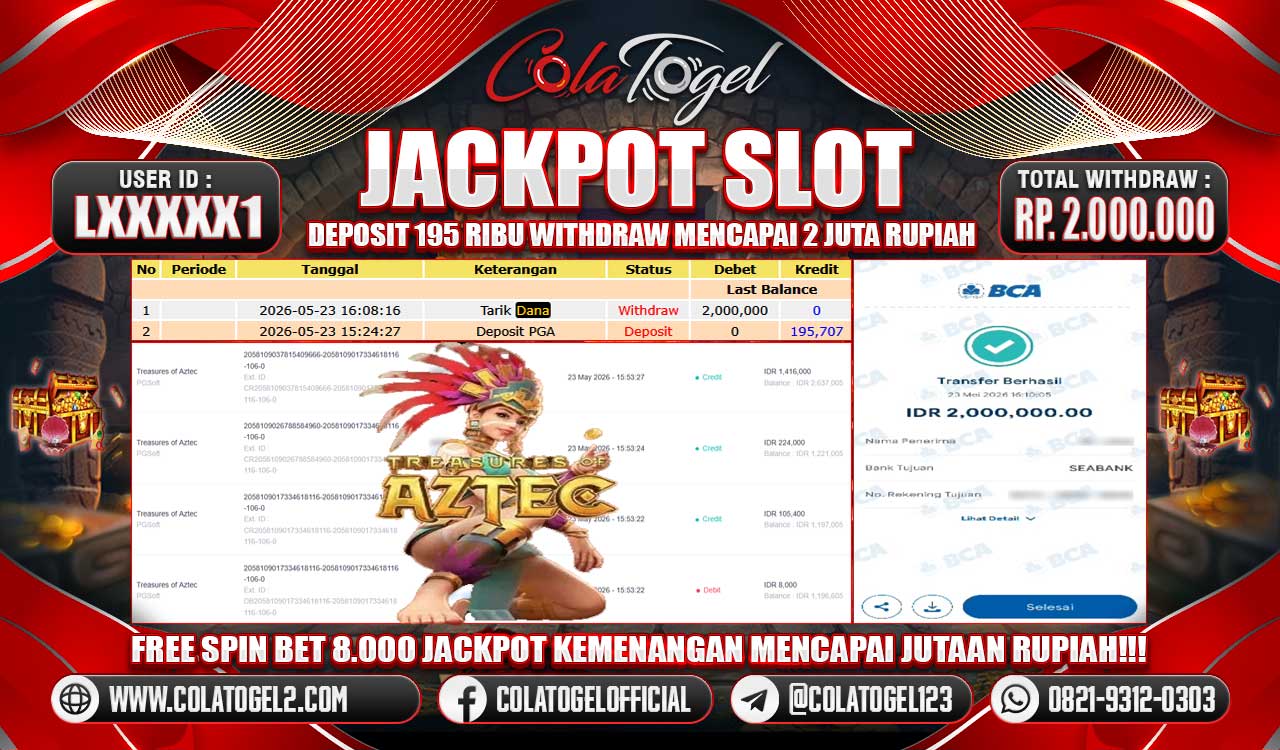 JACKPOT SLOT GACOR!!