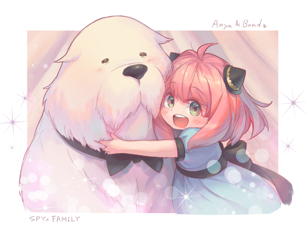 ania-and-bond-spy-x-family-drawn-by-uji-matcha-e1a2a4dc331528acb4840a8475e44585