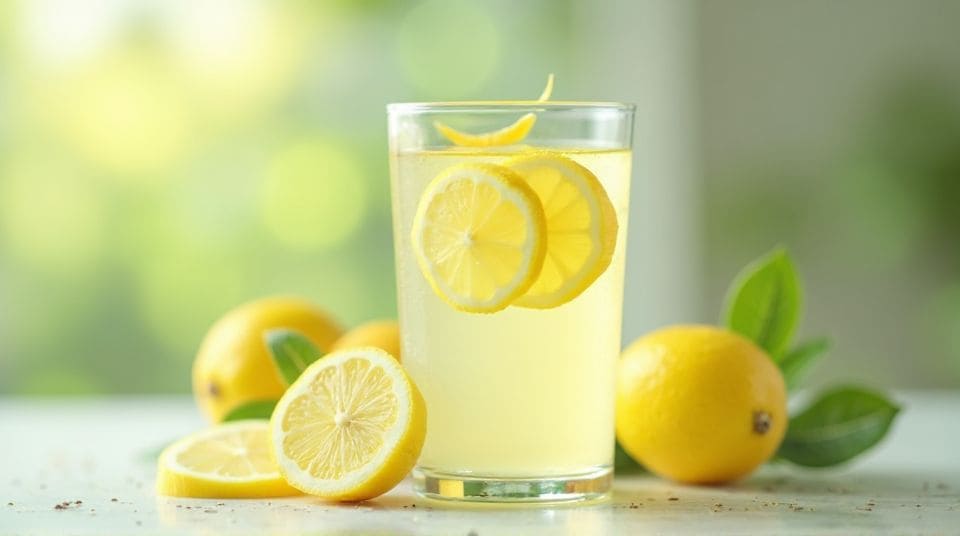 Glass of Lemon Water