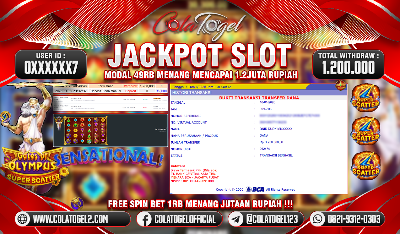 JACKPOT SLOT GACOR!!