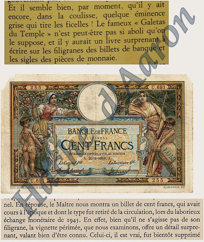 L Or de Rennes pour Cent francs Hachd A