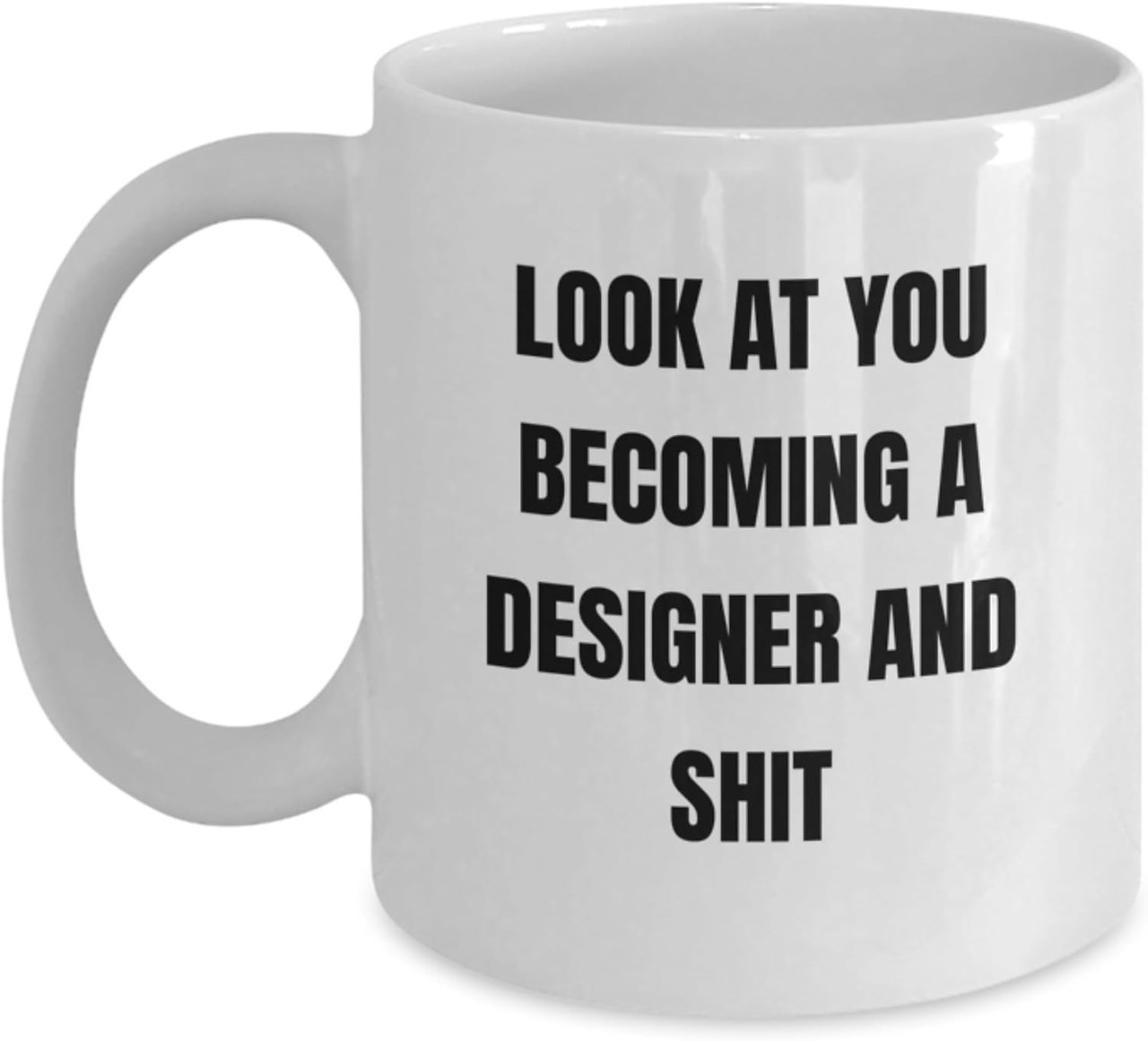 Funny Designer White Coffee Mug Gifts from Friends for Graduation Unique Inspi