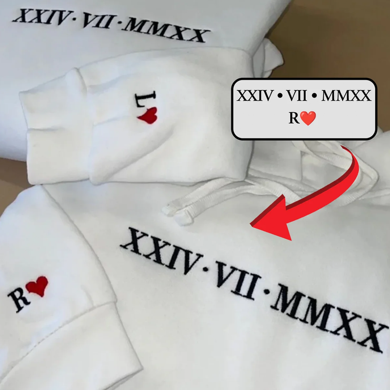 Custom Text Sweatshirt – Personalized Embroidery