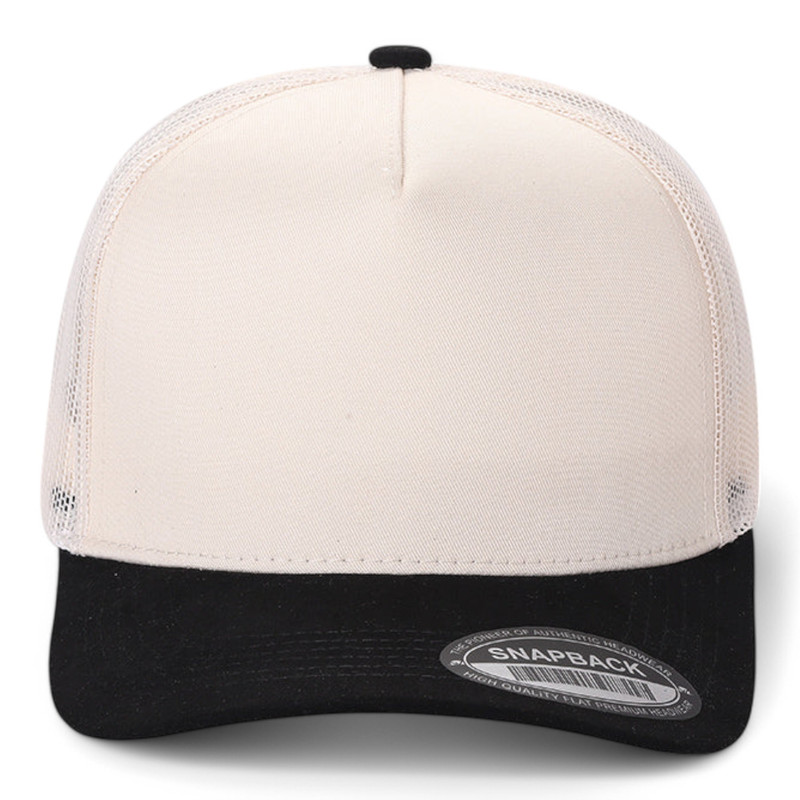 Mens Baseball Cap Snapback Adjustable Size Mesh Trucker Hat  display picture 3