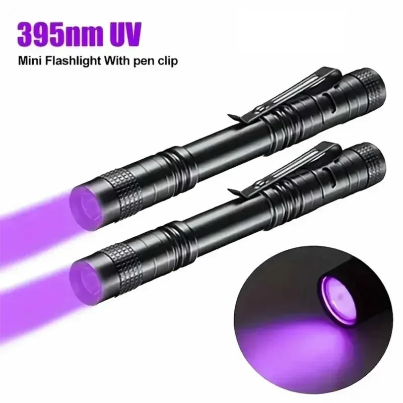 Mini UV Flashlight Ultraviolet LED Torch
