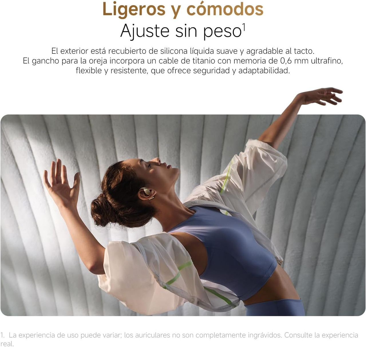 Auriculares Xiaomi OpenWear Stereo Pro en su estuche