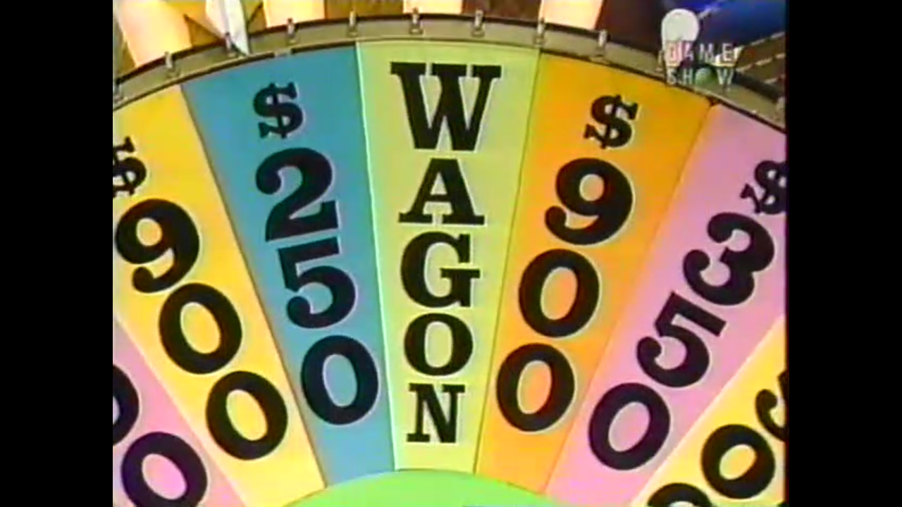 S6 E1115 1989 04 17 (Karen Judi Marlene) R4 Wheel PRIZE WAGON S6