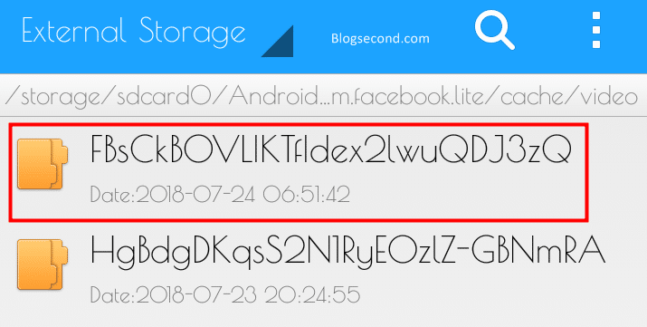 Menyimpan Video dari Facebook Lite