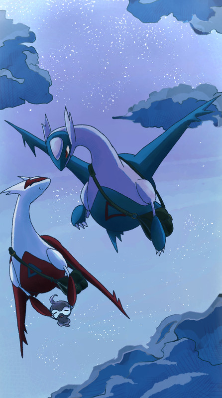 latias-latios-and-castform-pokemon-drawn