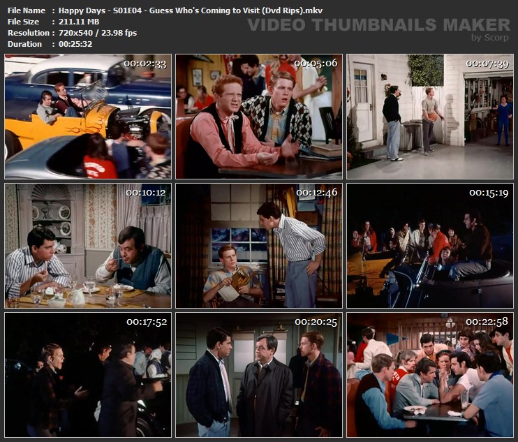 Happy Days - S01E04 - Guess Who's Coming to Visit (Dvd Rips).mkv