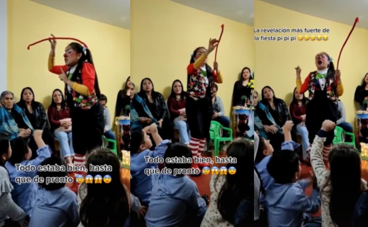 Niño revela que su papá es infiel en plena fiesta de cumpleaños