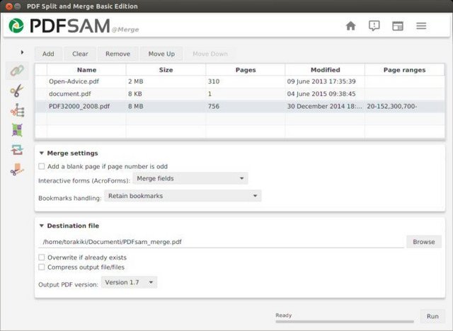 PDFsam -PDF Split and Merge 4.2.12