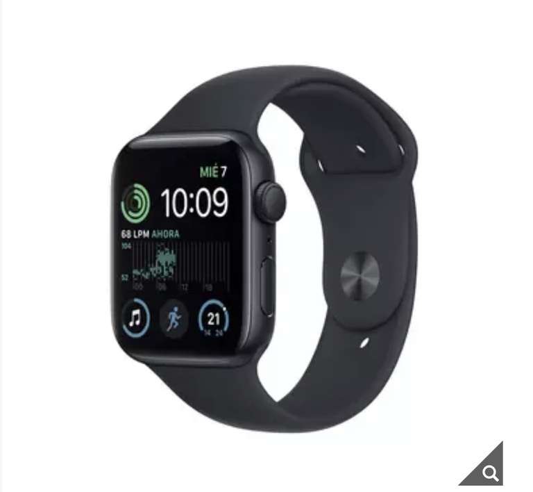 Costco: Apple Watch SE 2 (GPS) Medianoche 44mm con PayPal 
