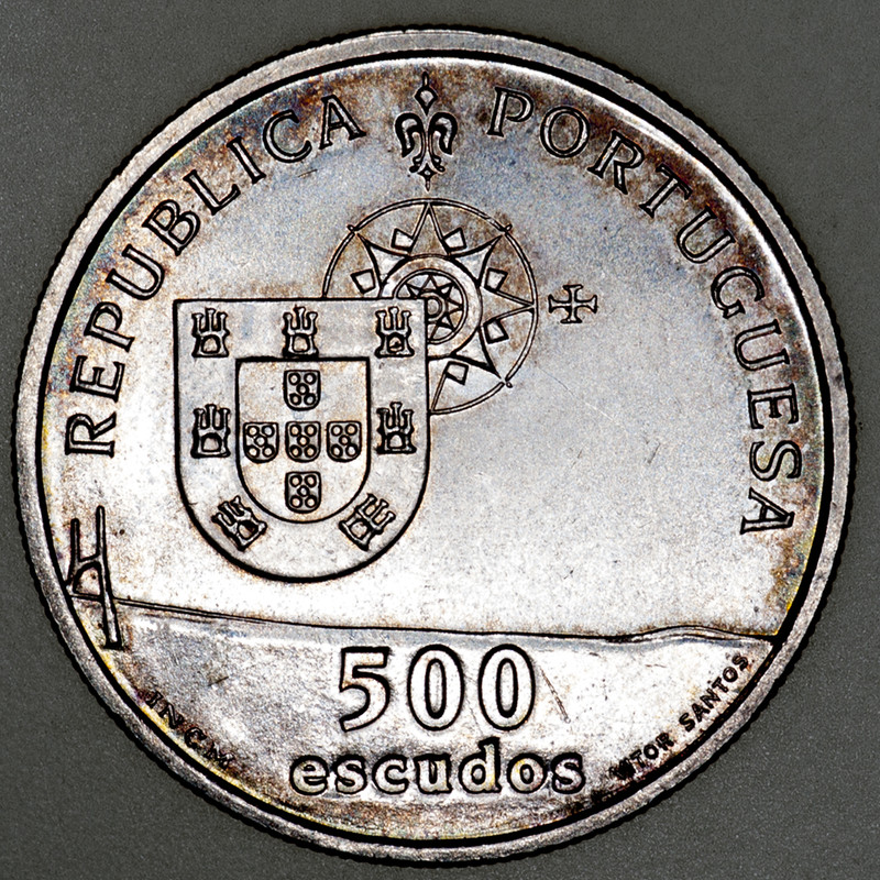 500 escudos Portugal 1998. Puente Vasco da Gama. PAS6492