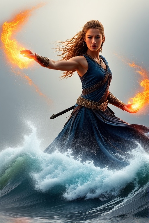 realistic-drawing-A-fierce-war-18