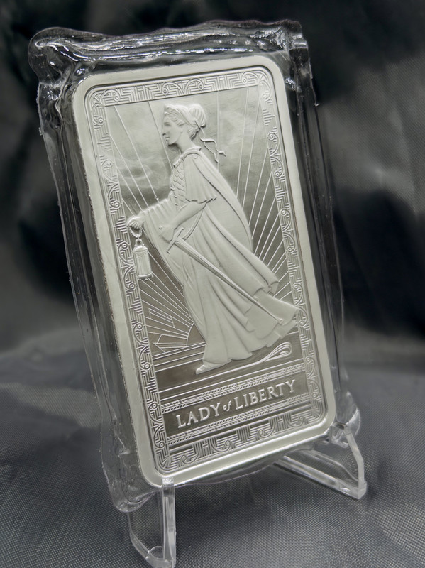 072 PAMP Lady of Liberty 10oz silver