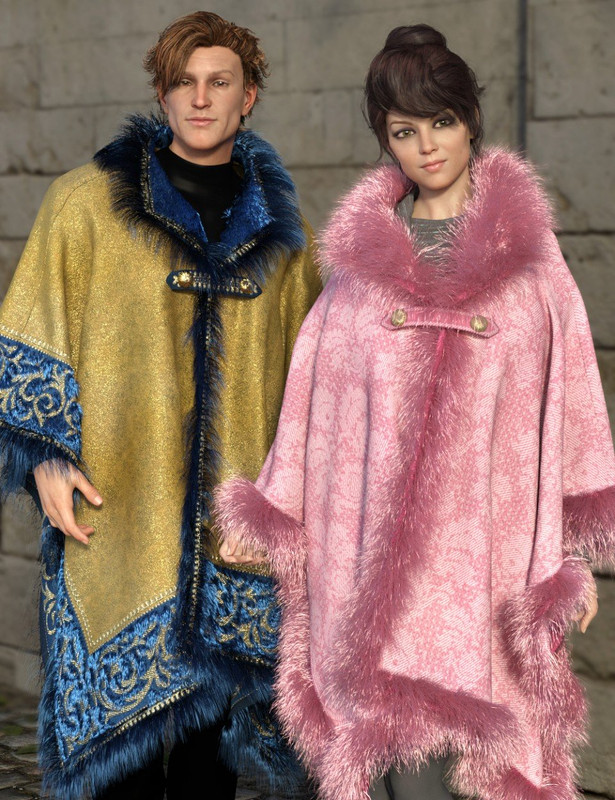 dForce Real Fur Poncho Texture Expansion dForce Real Fur Poncho Texture Expansion