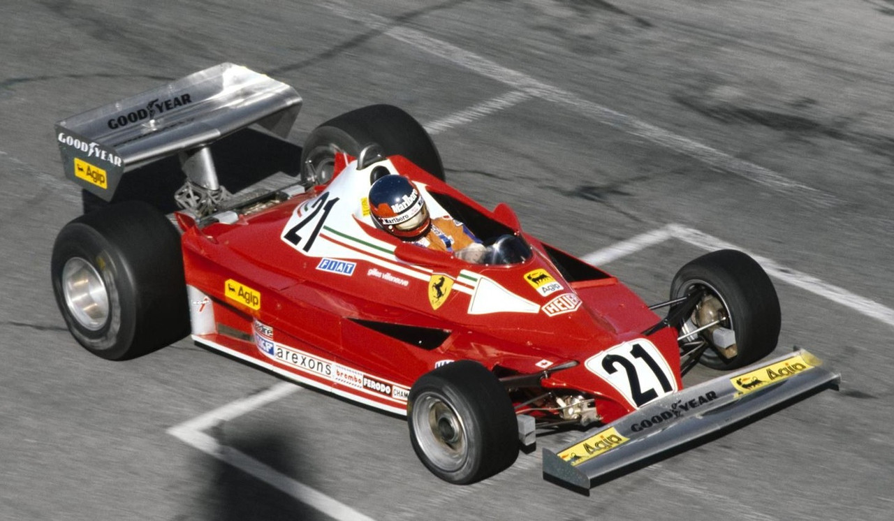 Ferrari-312 T2 (1977) Gilles Villeneuve