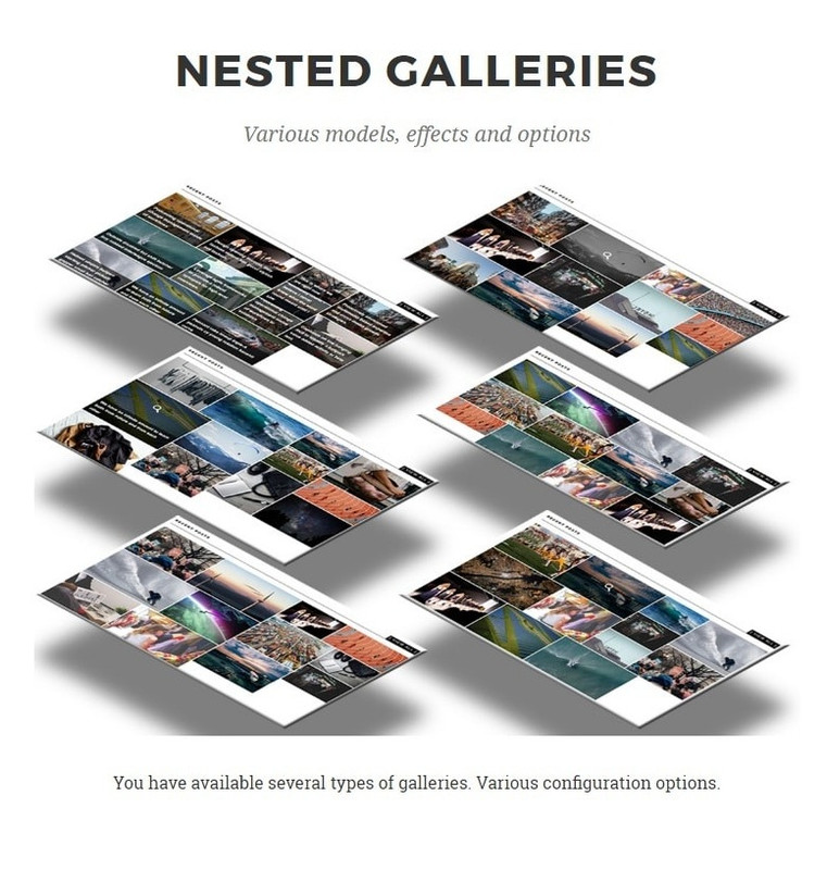 justified galleries
