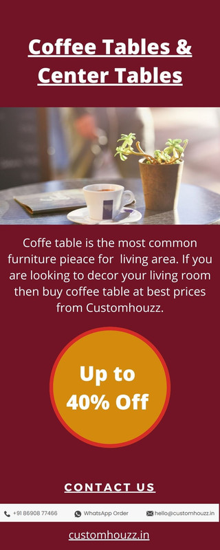 Coffee Tables & Center Tables