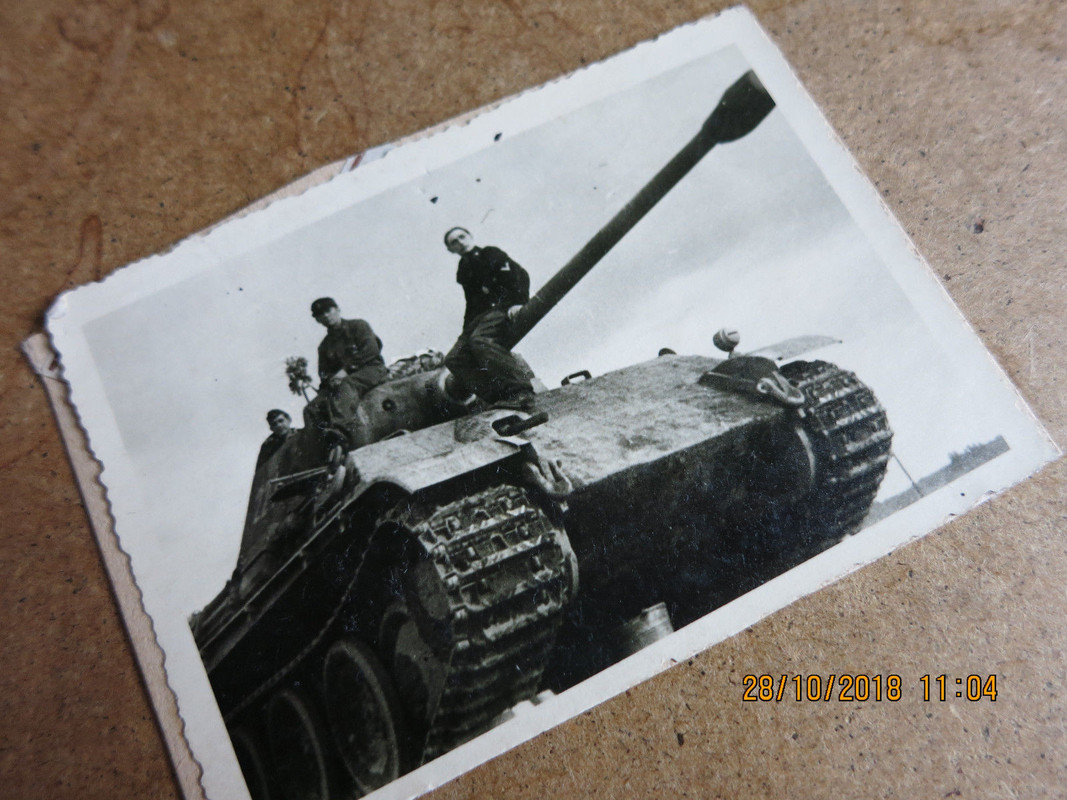 Wehrmacht Panzer V Panther Uniform Orden Rußland- 1944