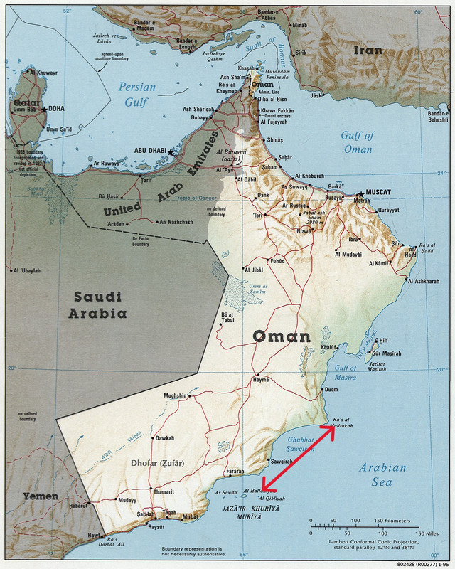 Oman 1996 CIA map (1)
