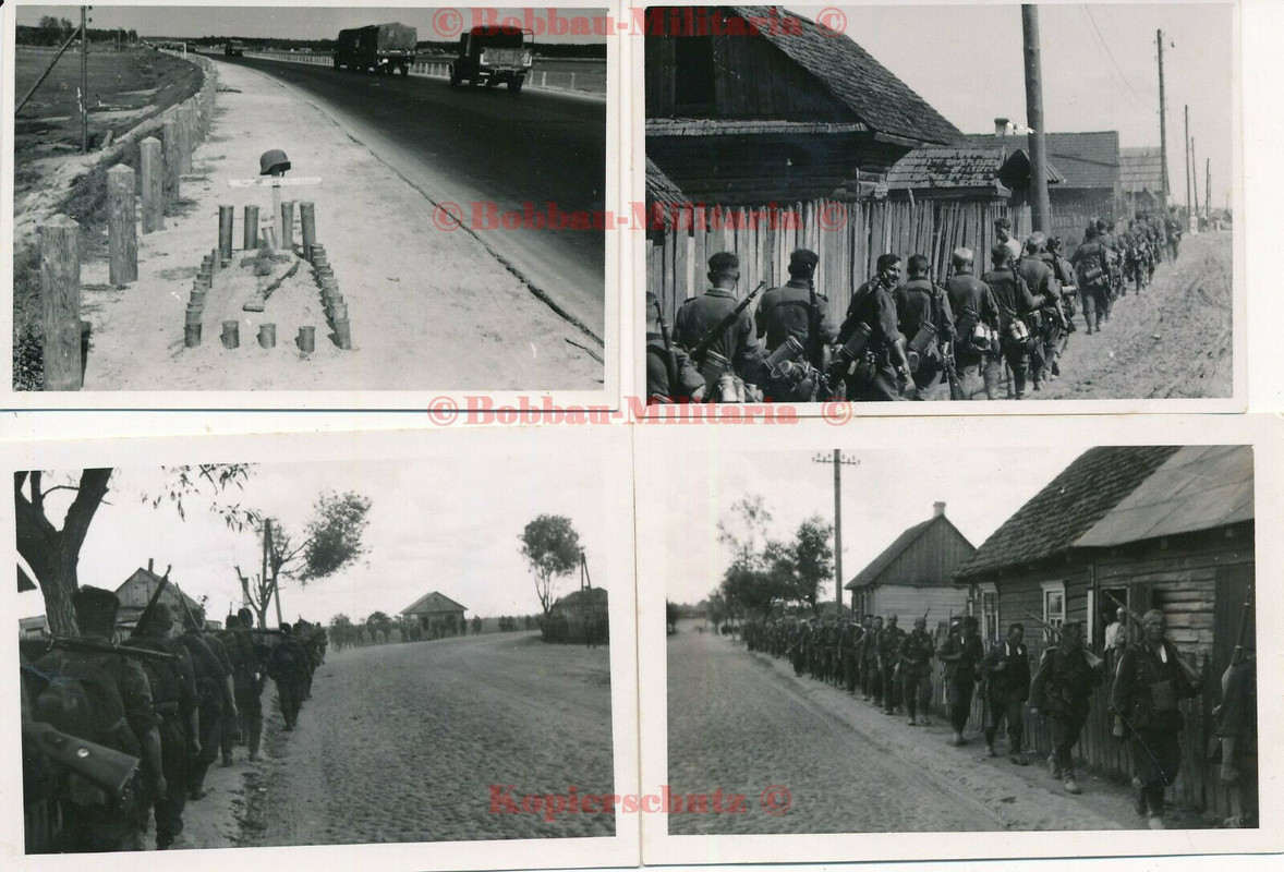 Weißrussland Wehrmacht Vormarsch Moskau Autobahn GRAB KIA Rollbahn killed in