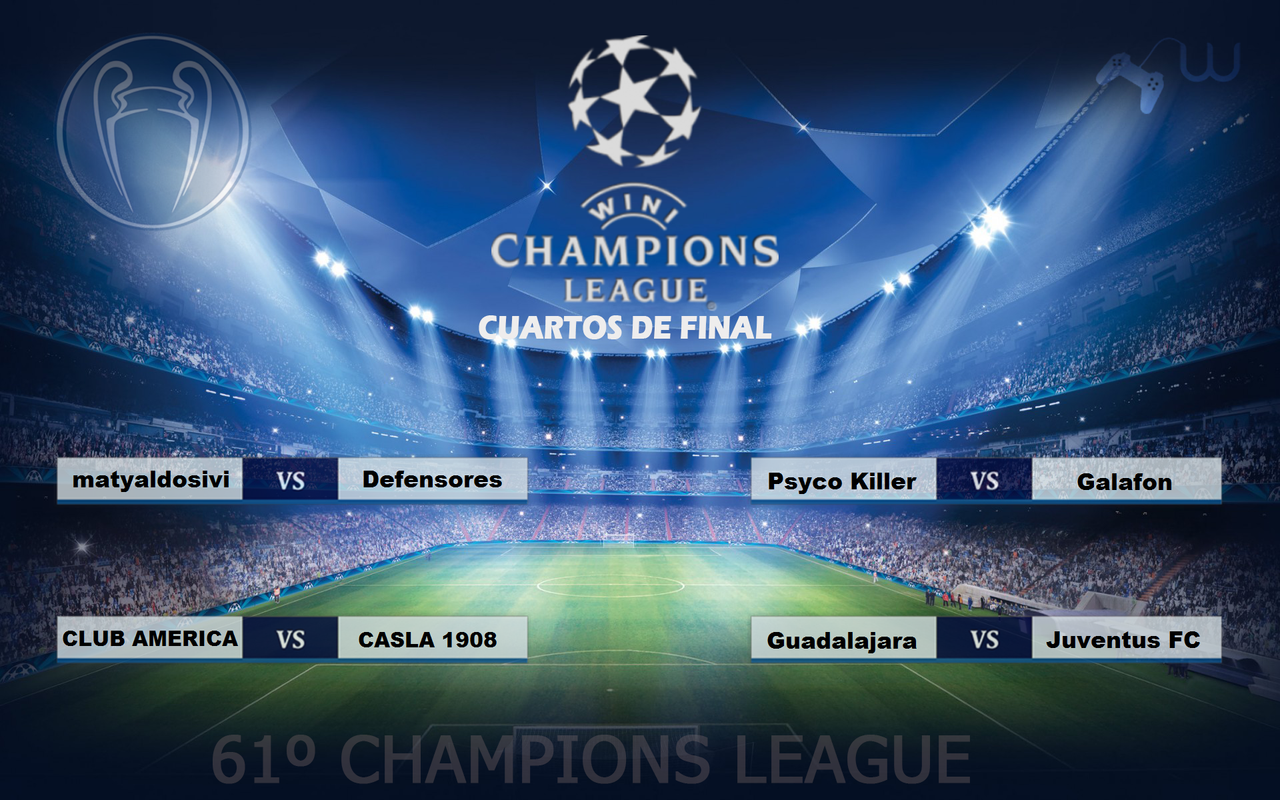 CHAMPIONS 4TOS DE FINAL