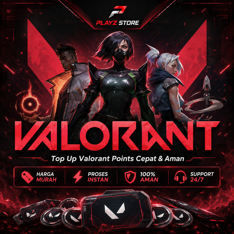 Top Up Valorant - PLAYZSTORE