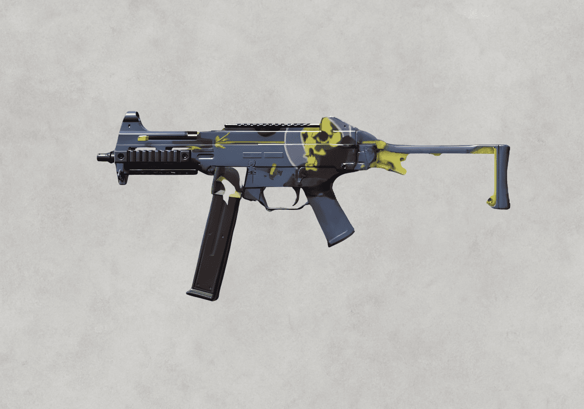 سكن UMP45 Alien في ببجي موبايل – تصميم فضائي نادر