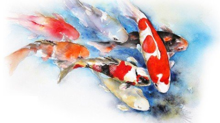 How to Paint Koi