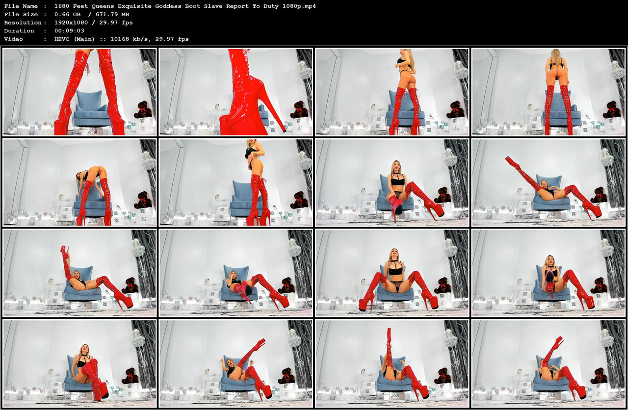 1680 Feet Queens Exquisite Goddess Boot Slave Report To Duty 1080p mp4