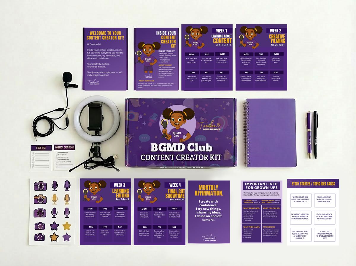 BGMD Content Creator Kit