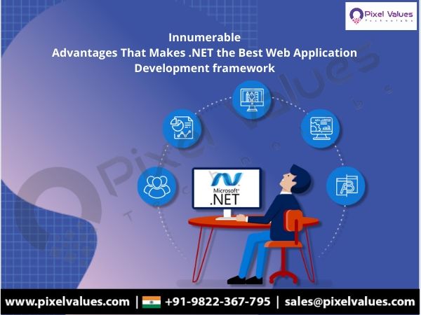 Innumerable Advantages That Makes .NET the Best Web Application Development framework-Pixel Values Technolabs