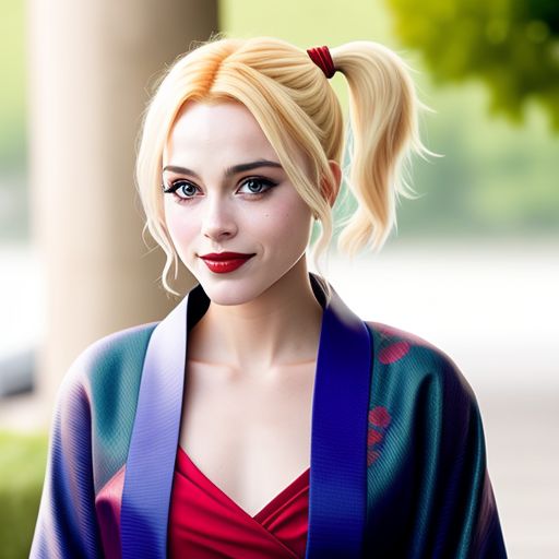 Harley-Quinn-wearing-a-kimono-94