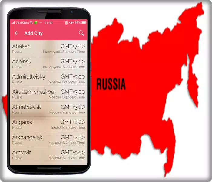 Russia time APK
