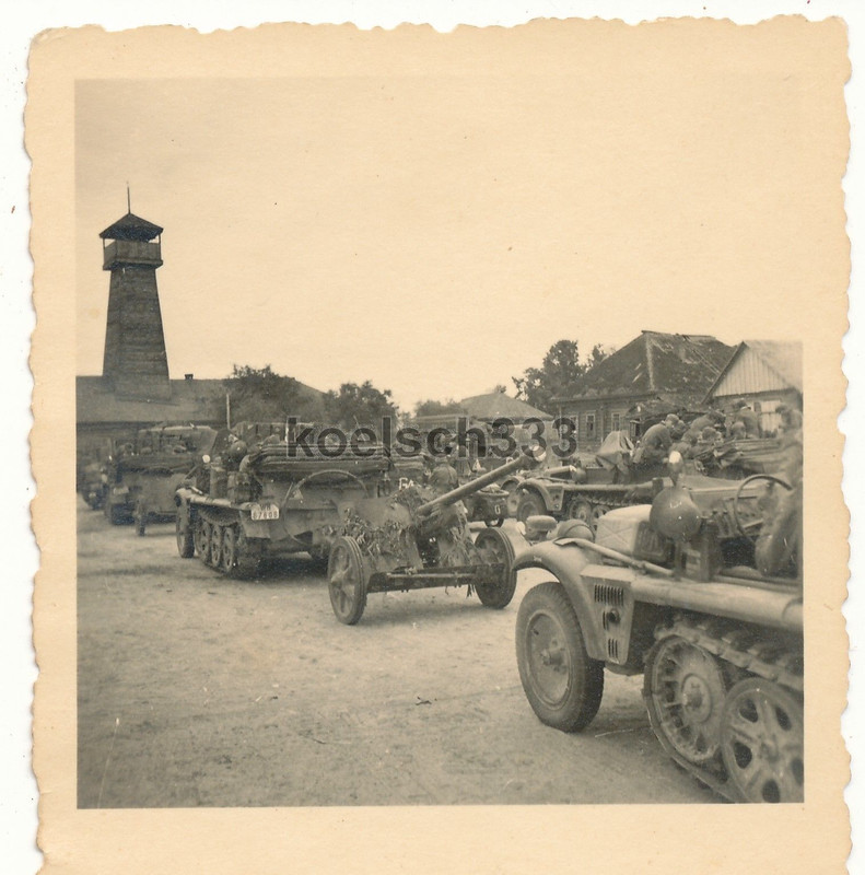 Panzer Halbketten 7,5cm PaK Geschütze Panzerjäge