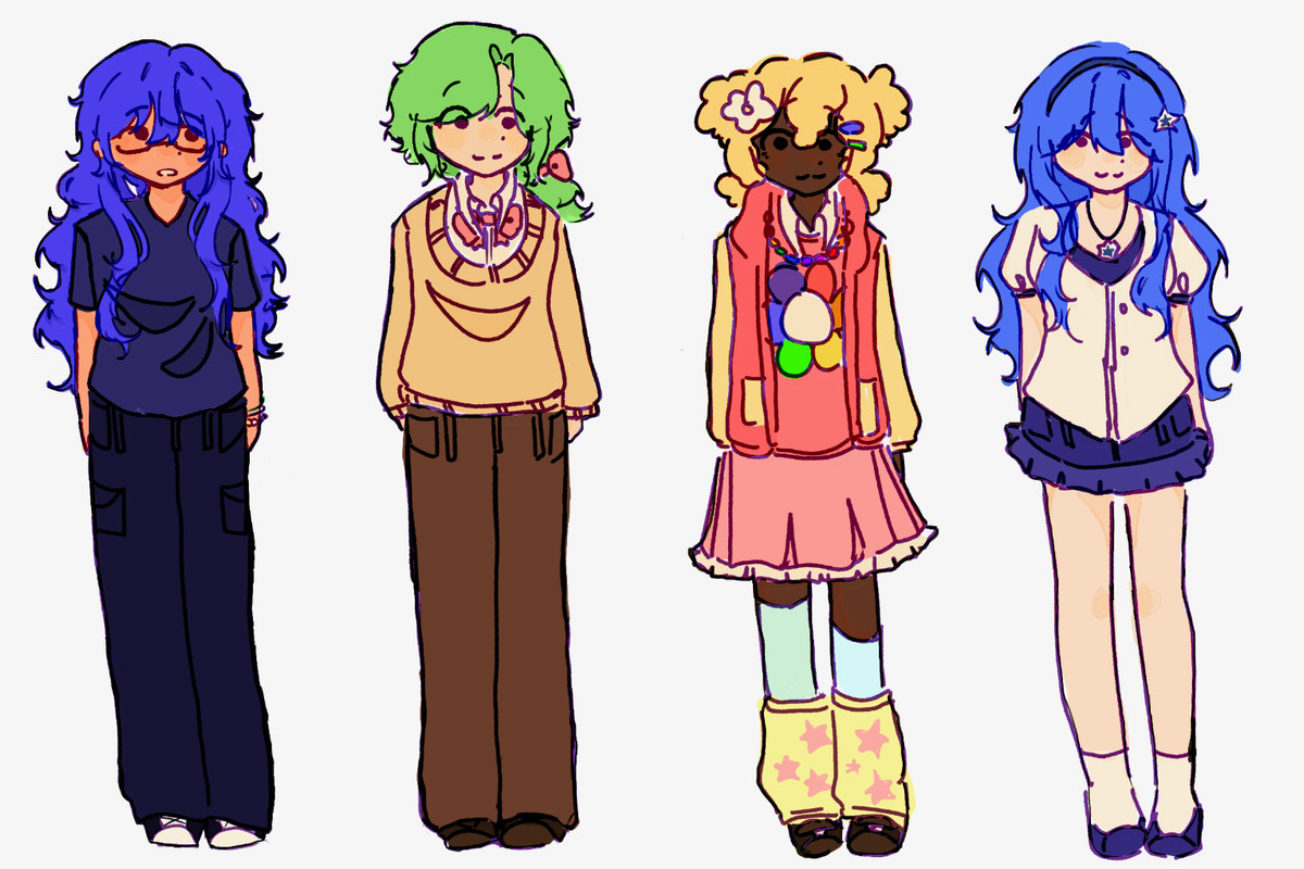 Finnlee, Tobi, Xylin, Olivia