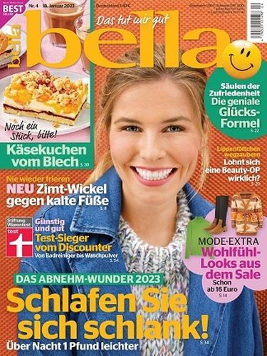 Cover: Bella Frauenzeitschrift No 04 vom 18  Januar 2023
