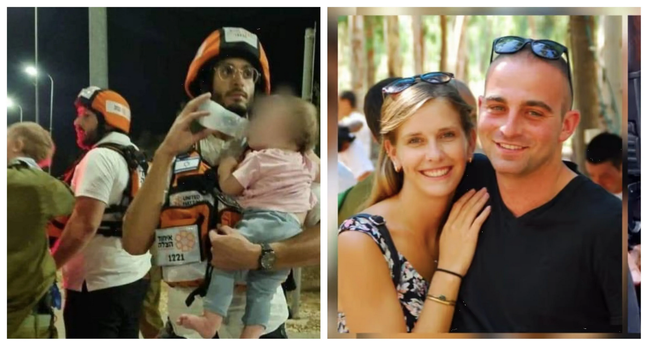 Hadar e Itay salvan a sus gemelos de 10 meses antes de ser asesinados por Hamás