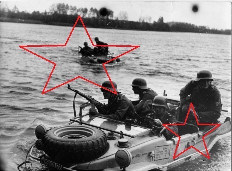 WEHRMACHT SPÄHTRUPP IM GEFECHT MIT STGW44 MP43 K